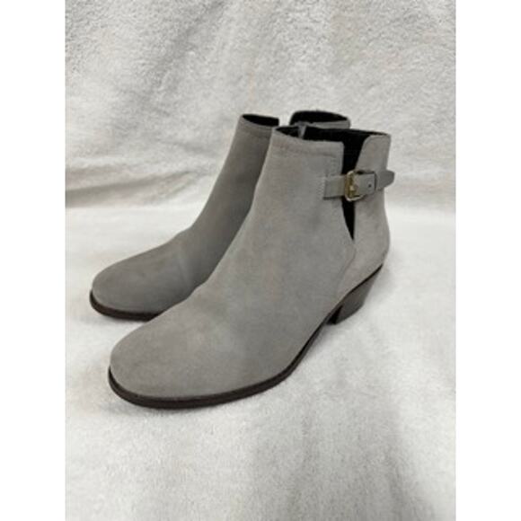 Cole Haan Women's Willette II Grey Ankle Glam Suede Bootie Shoe - Picture 4 of 8